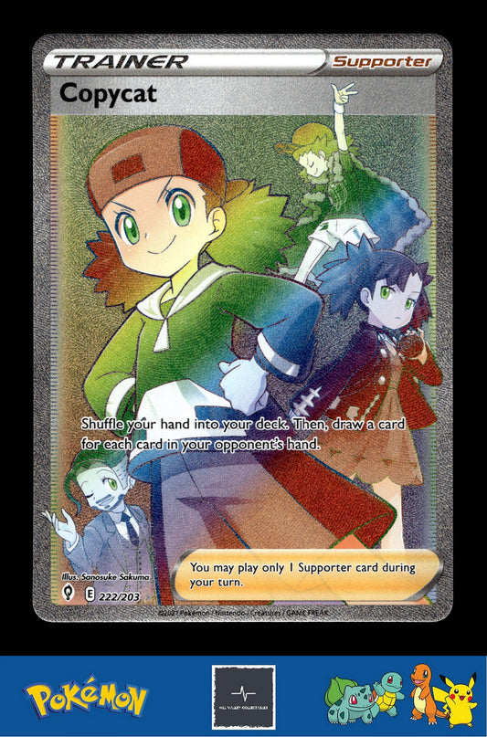 2021 Pokemon TCG SWSH Evolving Skies 222/203 Copycat