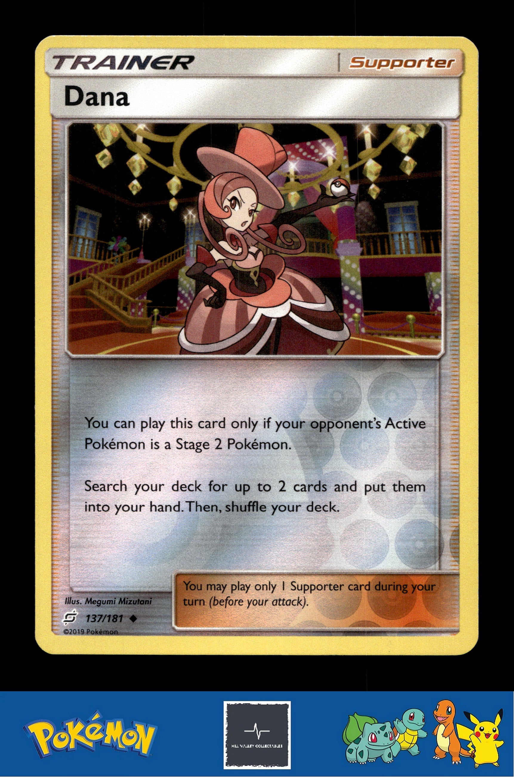 2019 Pokemon SM Team Up 137/181 Dana Reverse