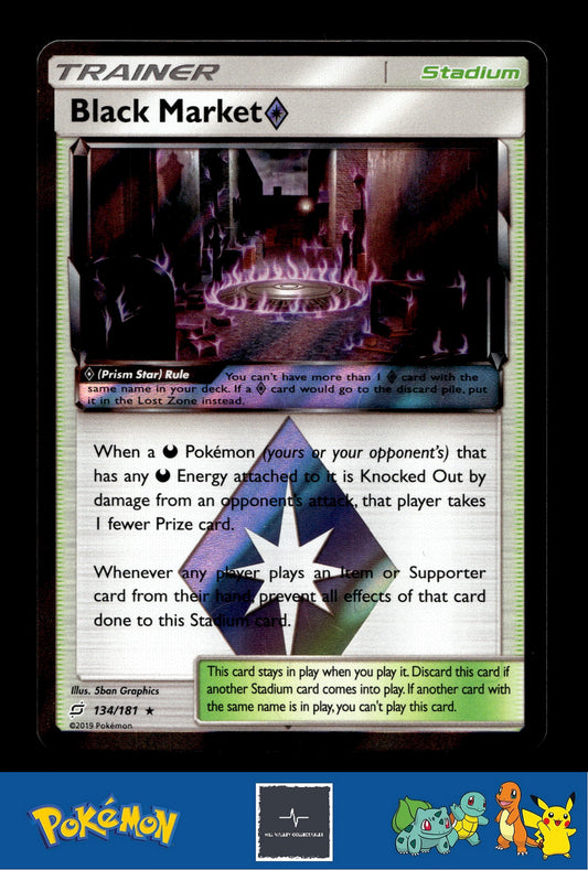 2019 Pokemon SM Team Up 180/214 Life Forest Prism Star