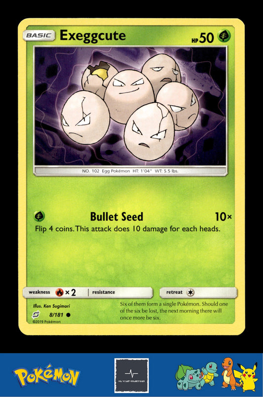 2019 Pokemon SM Team Up 8/181 Exeggcute