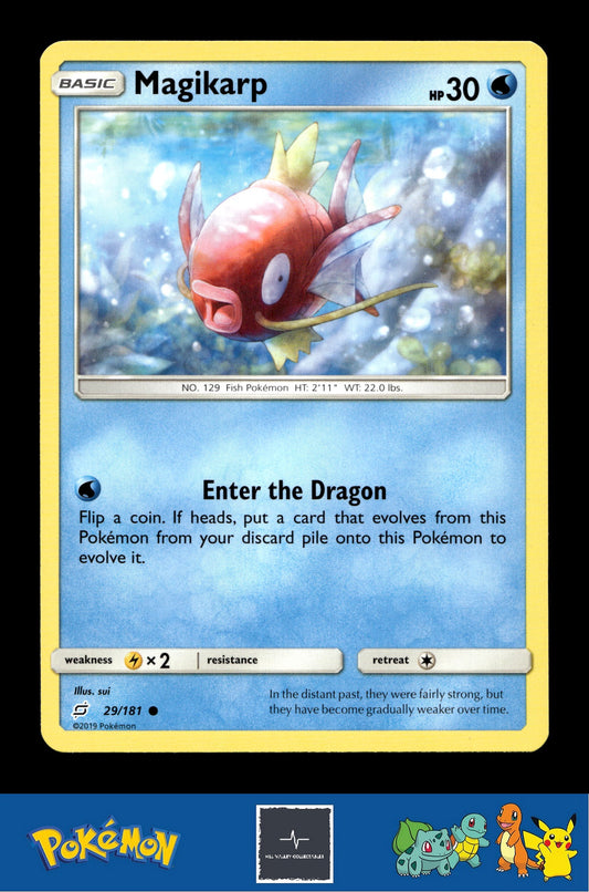 2019 Pokemon SM Team Up 29/181 Magikarp