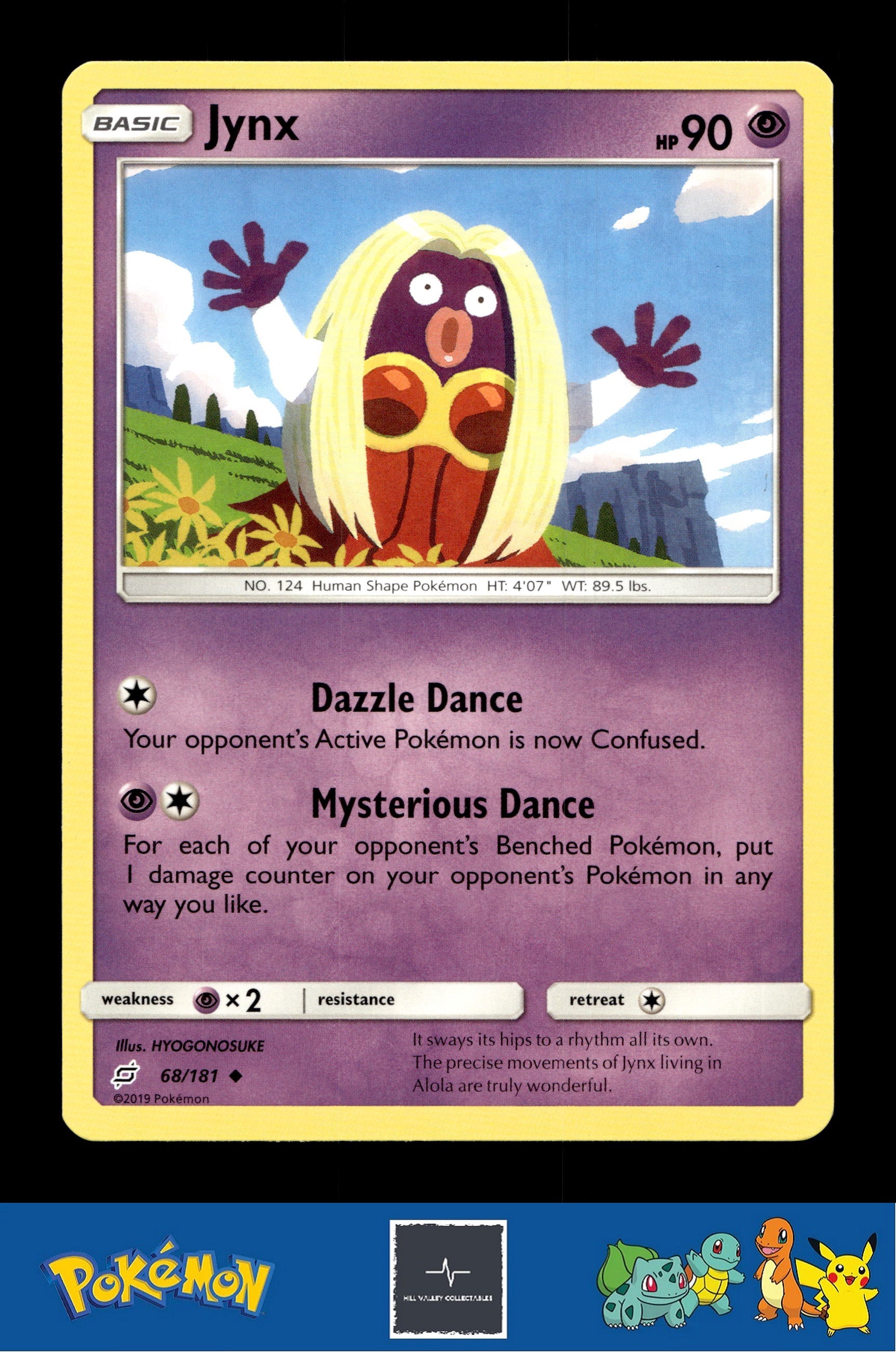 2019 Pokemon SM Team Up 68/181 Jynx