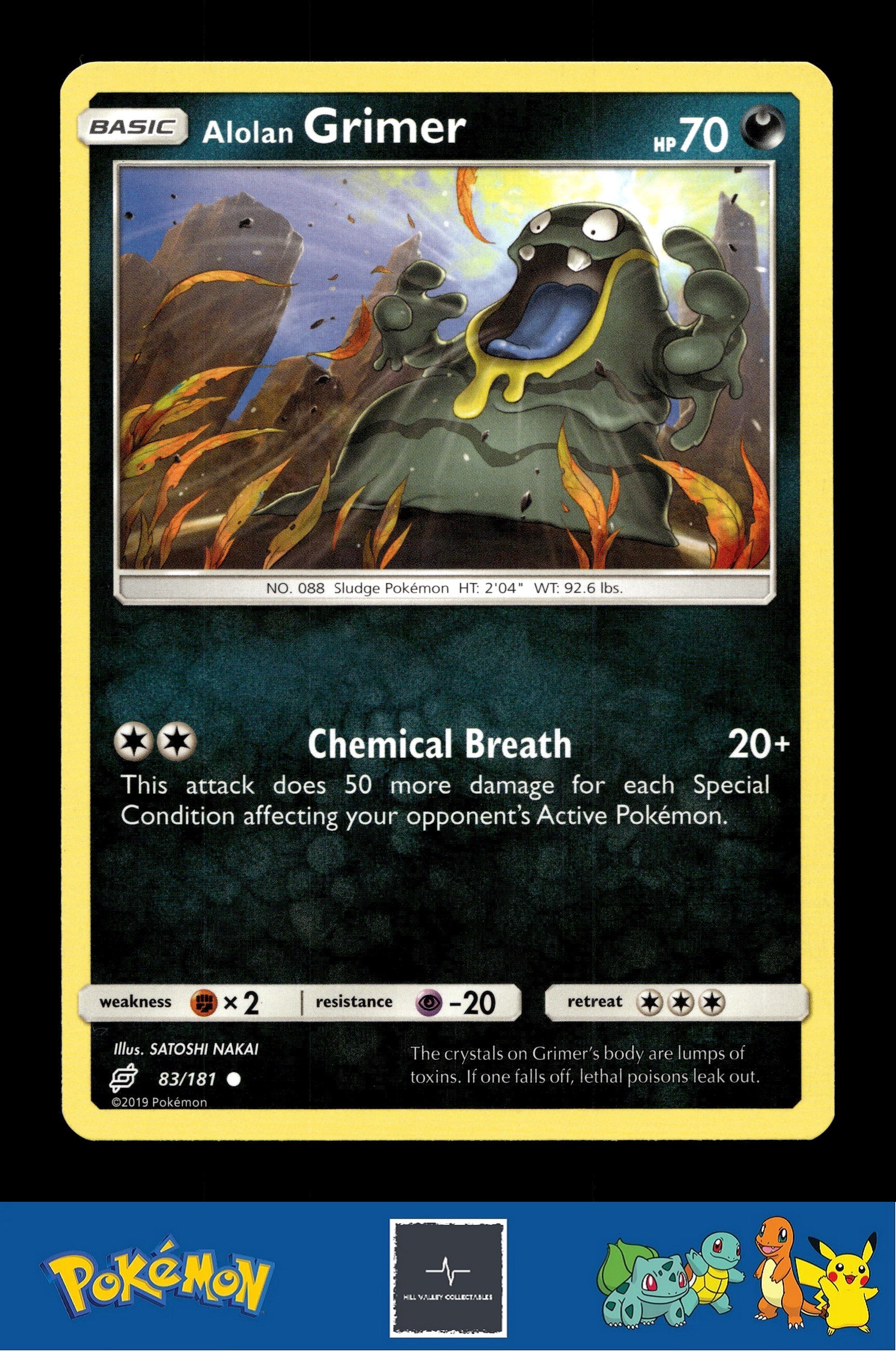 2019 Pokemon SM Team Up 83/181 Alolan Grimer