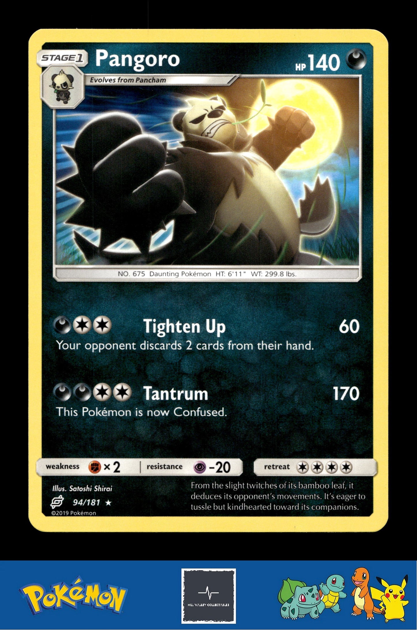 2019 Pokemon SM Team Up 94/181 Pangoro