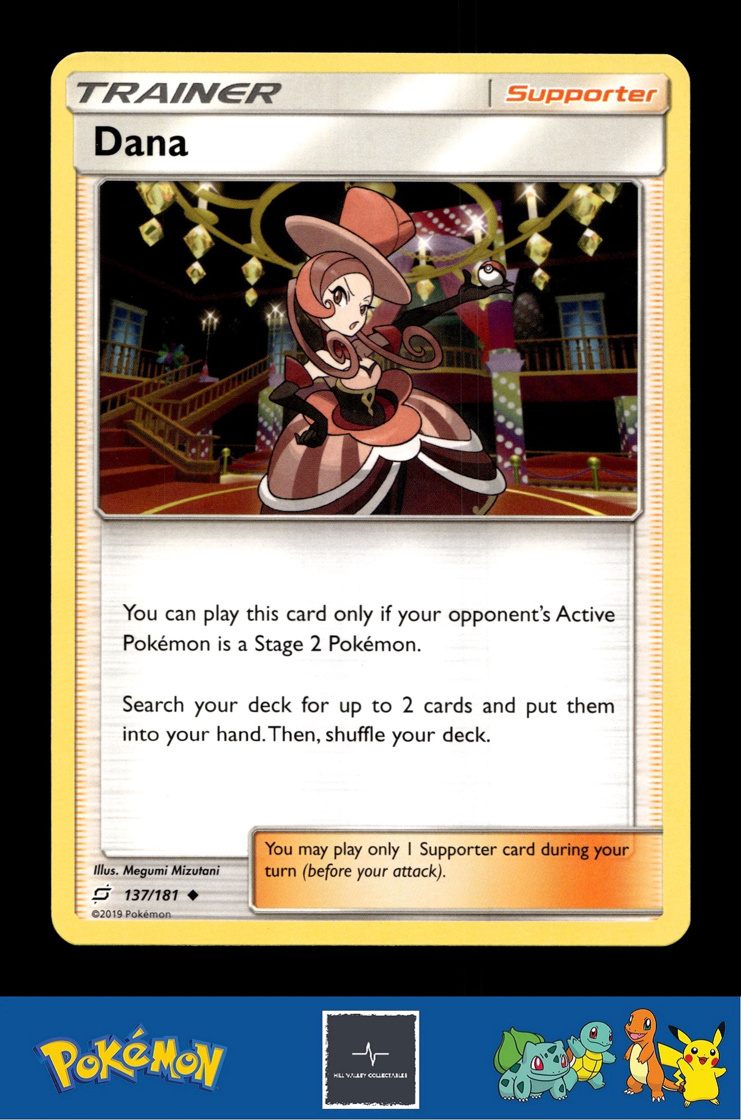 2019 Pokemon SM Team Up 137/181 Dana