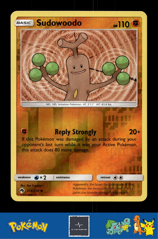2018 Pokemon SM Lost Thunder 110/214 Sudowoodo Reverse