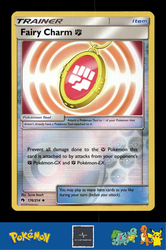 2018 Pokemon SM Lost Thunder 176/214 Fairy Charm Reverse