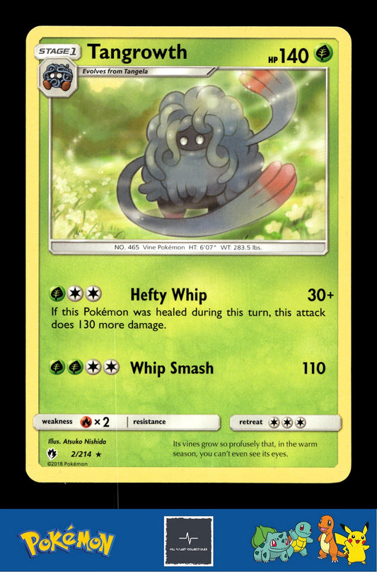 2018 Pokemon SM Lost Thunder 2/214 Tangrowth