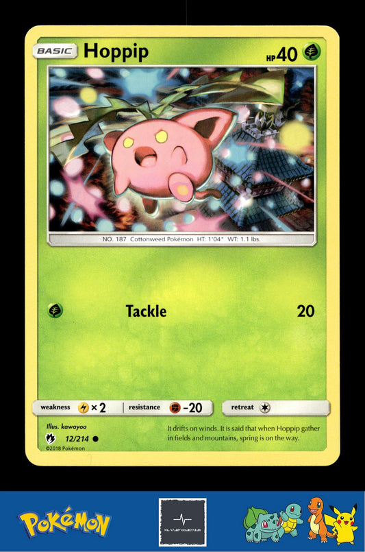2018 Pokemon SM Lost Thunder 12/214 Hoppip