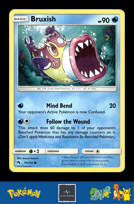 2018 Pokemon SM Lost Thunder 70/214 Bruxish