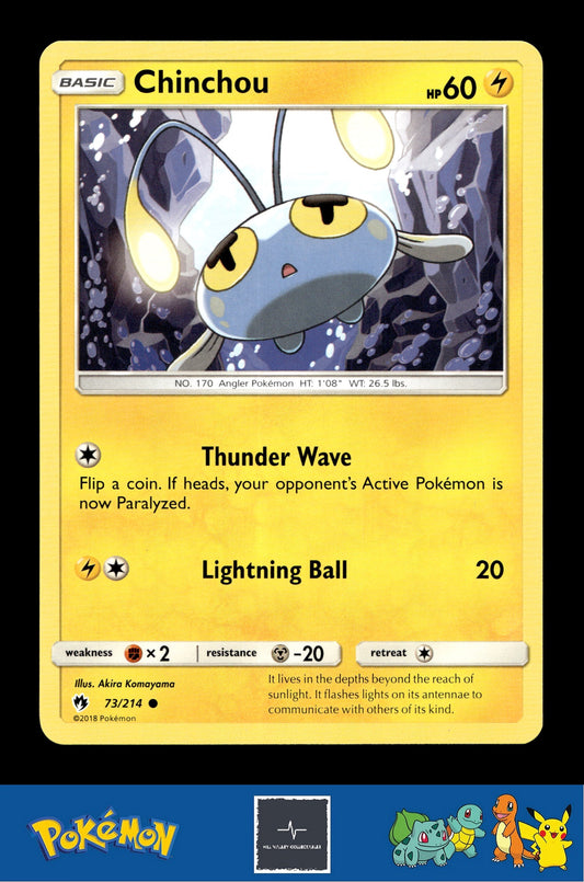 2018 Pokemon SM Lost Thunder 73/214 Chinchou