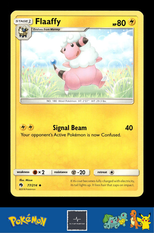 2018 Pokemon SM Lost Thunder 77/214 Flaafy