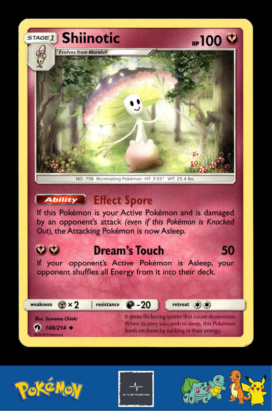 2018 Pokemon SM Lost Thunder 148/214 Shiinotic