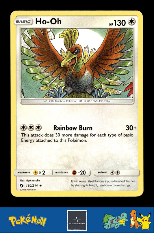2018 Pokemon SM Lost Thunder 160/214 Ho-oh