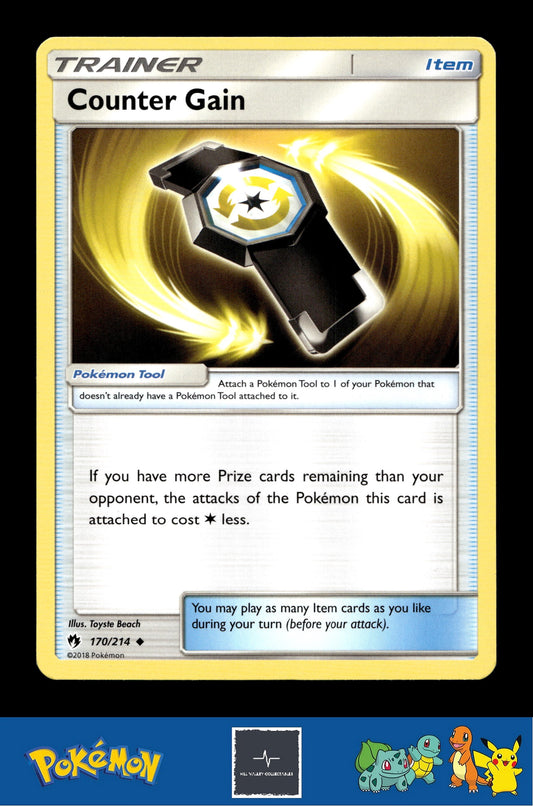 2018 Pokemon SM Lost Thunder 170/214 Counter Gin