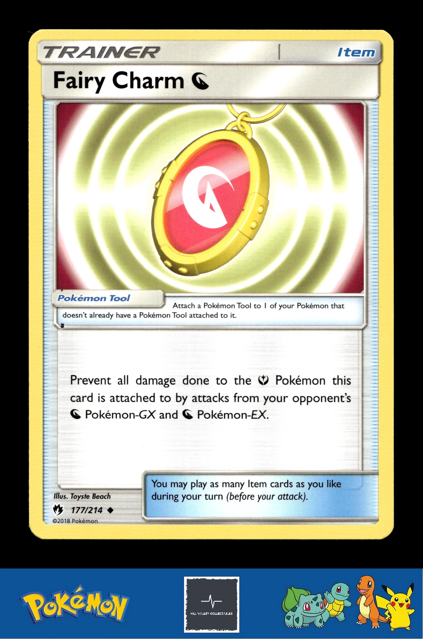 2018 Pokemon SM Lost Thunder 177/214 Fairy Charm