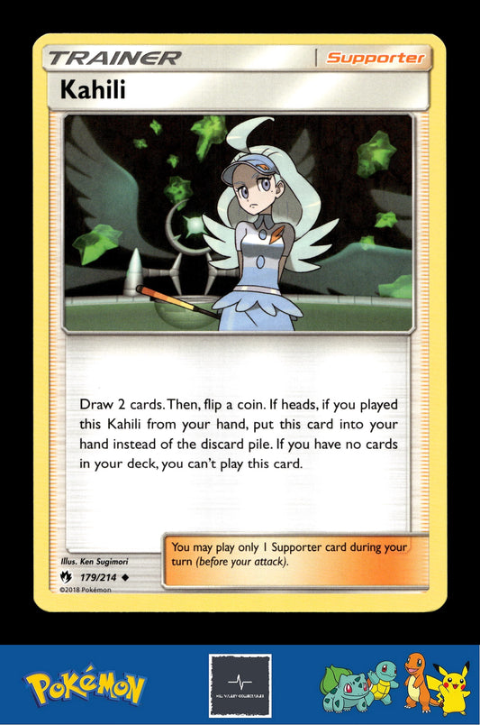 2018 Pokemon SM Lost Thunder 179/214 Kahili