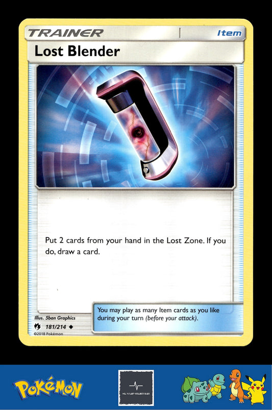 2018 Pokemon SM Lost Thunder 181/214 Lost Blender