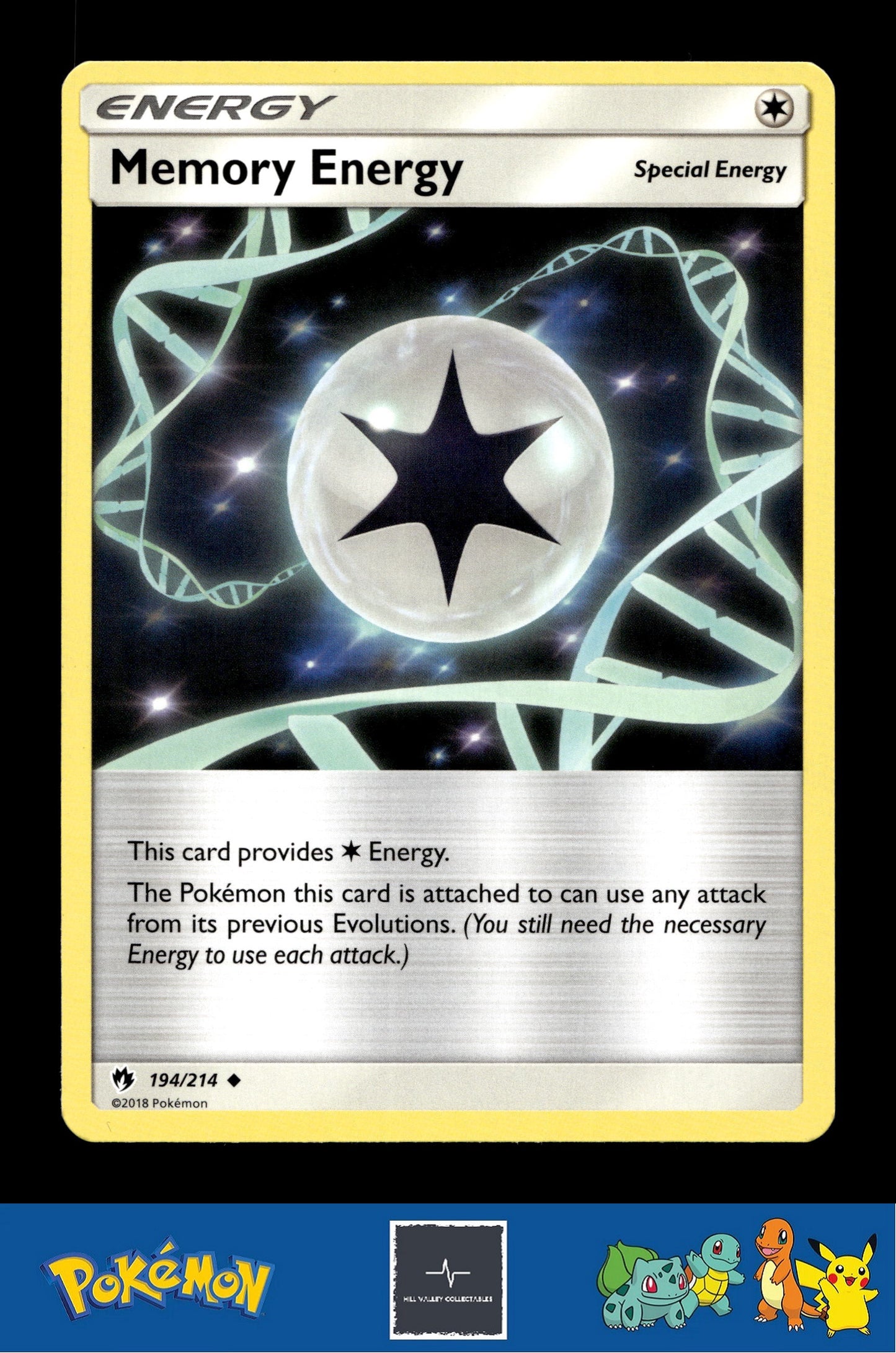 2018 Pokemon SM Lost Thunder 194/214 Memory Energy