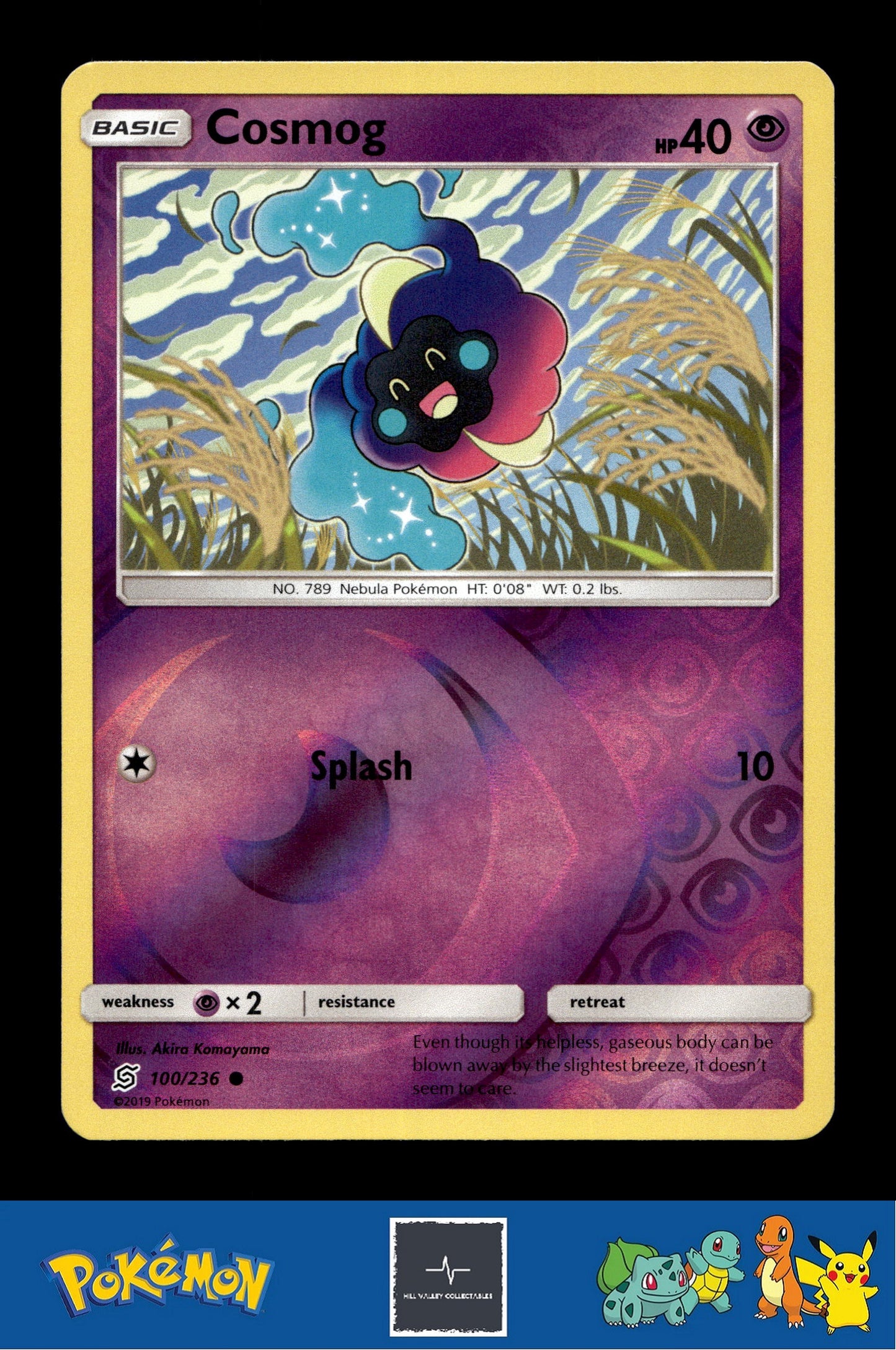 2019 Pokemon SM Unified Minds 100/236 Cosmog Reverse