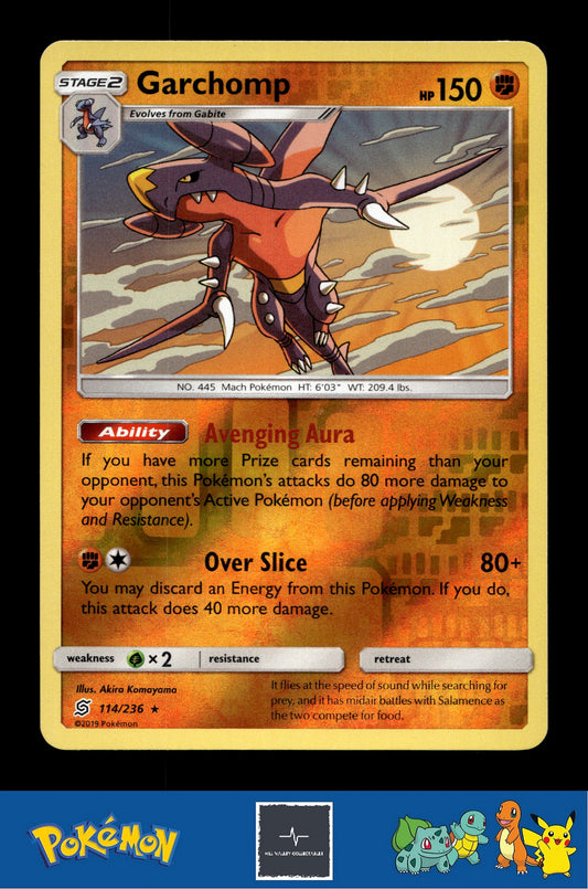 2019 Pokemon SM Unified Minds 114/236 Garchomp Reverse
