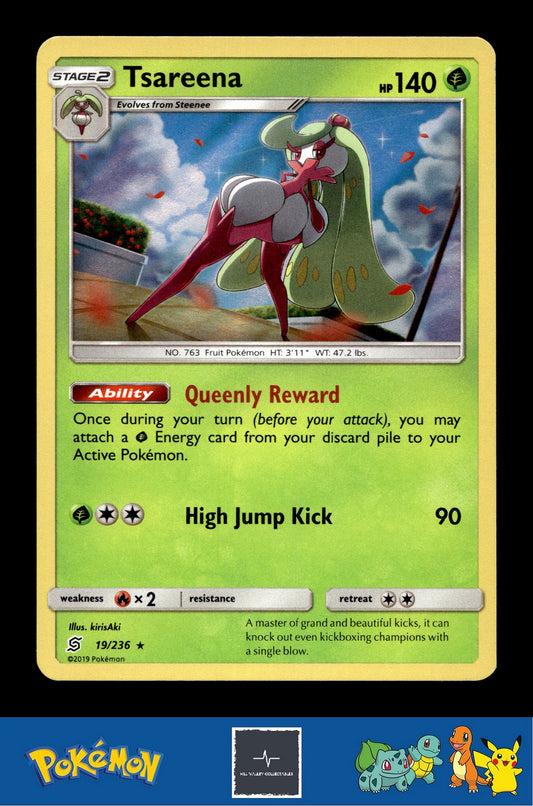 2019 Pokemon SM Unified Minds 19/236 Tsareena Holo