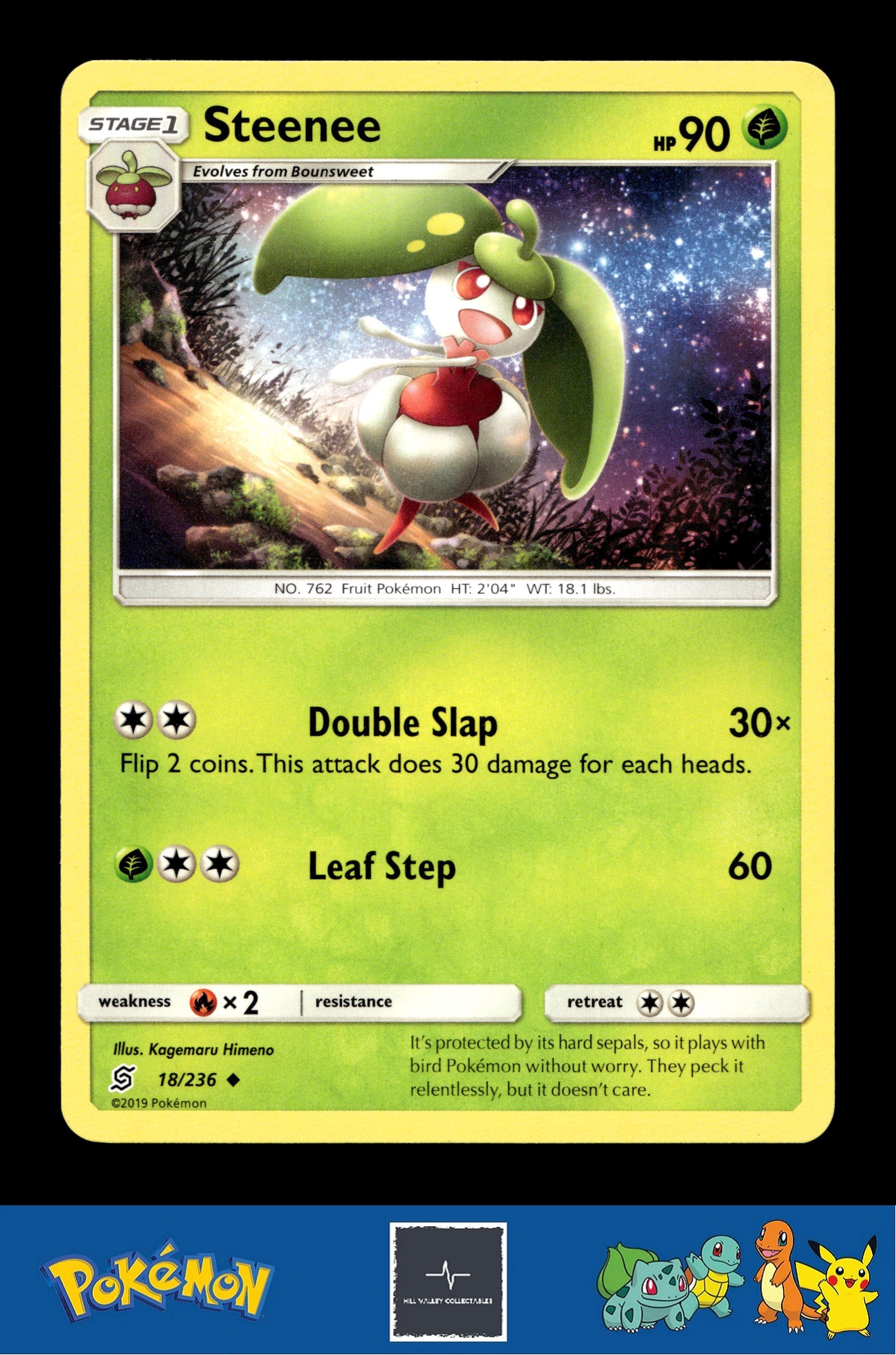2019 Pokemon SM Unified Minds 18/236 Steenee