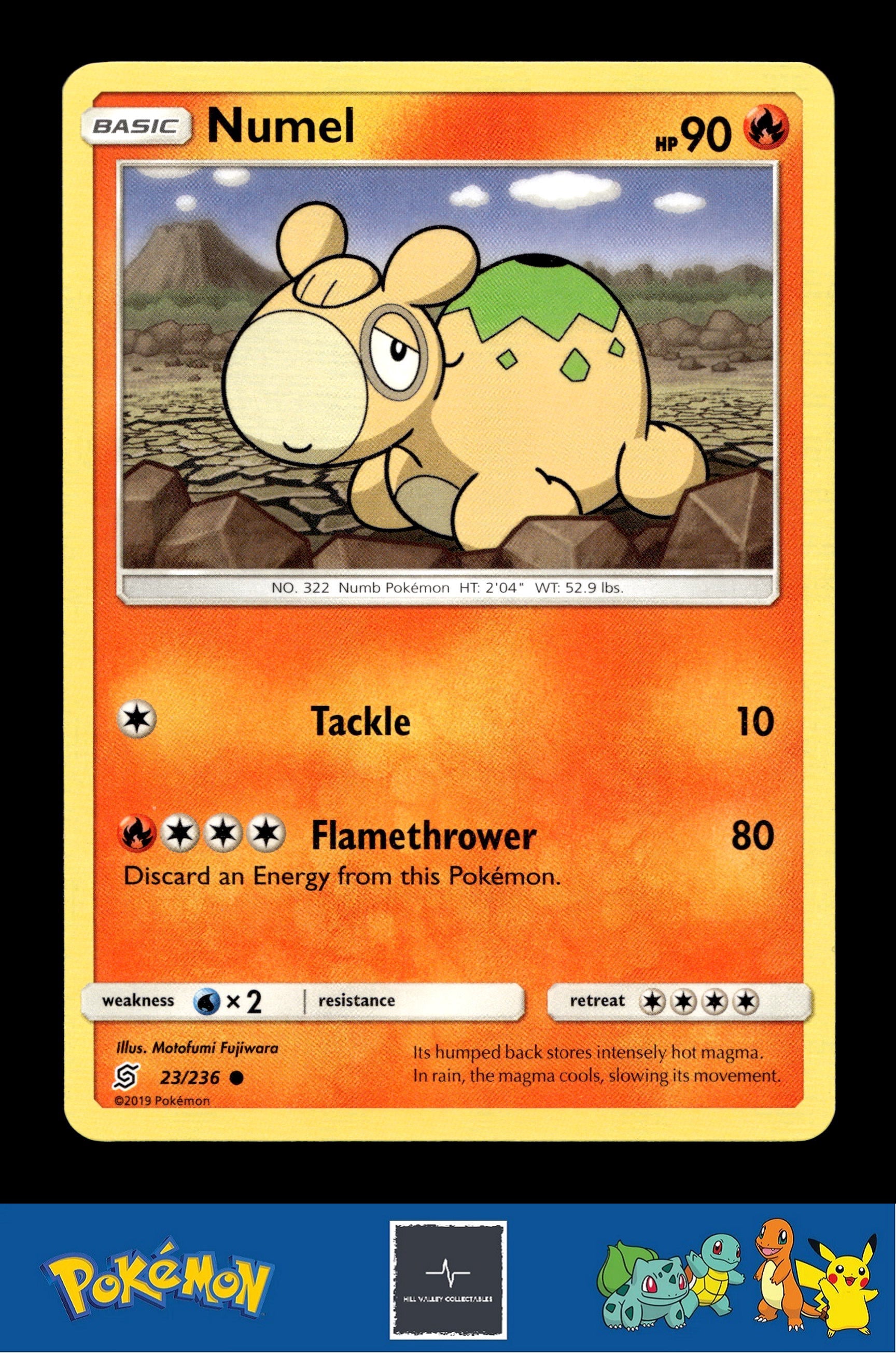 2019 Pokemon SM Unified Minds 23/236 Numel