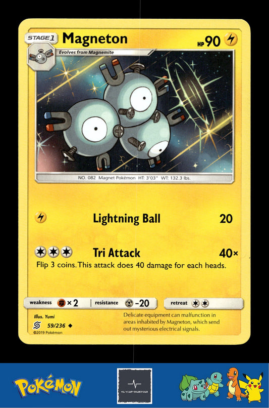2019 Pokemon SM Unified Minds 59/236 Magneton