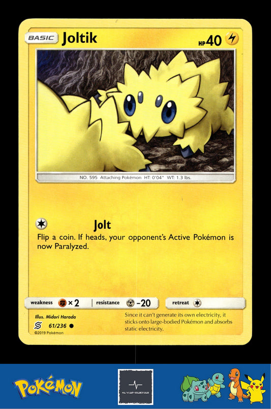 2019 Pokemon SM Unified Minds 61/236 Joltik