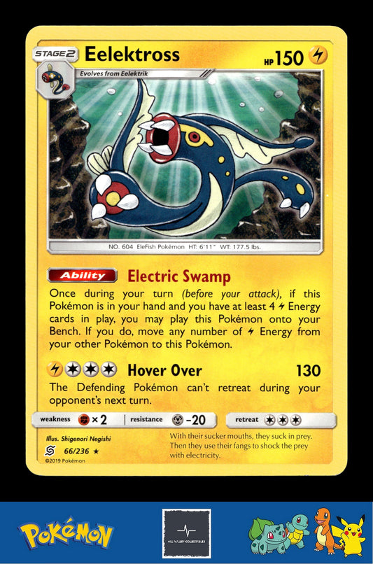 2019 Pokemon SM Unified Minds 66/236 Eelektross