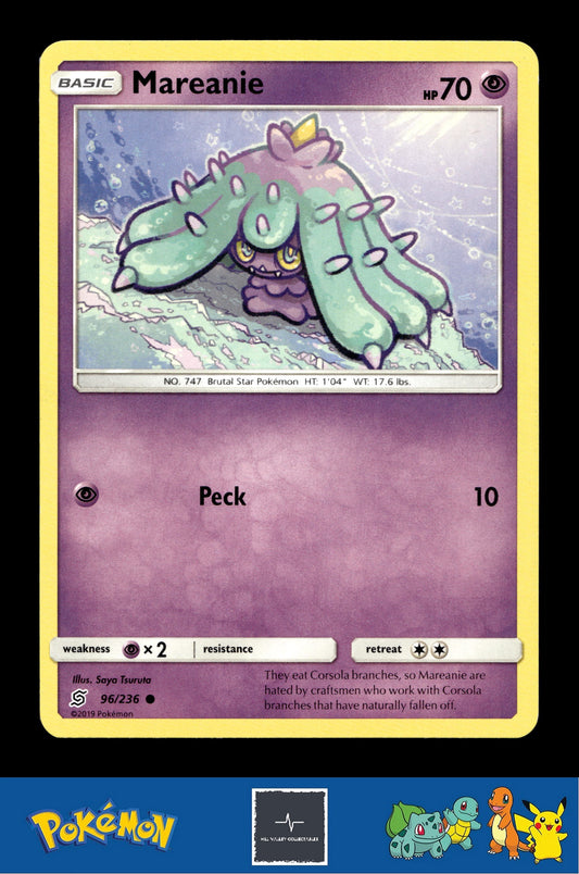 2019 Pokemon SM Unified Minds 96/236 Mareanie