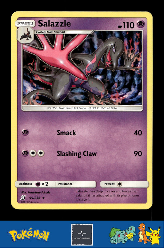 2019 Pokemon SM Unified Minds Salazzle