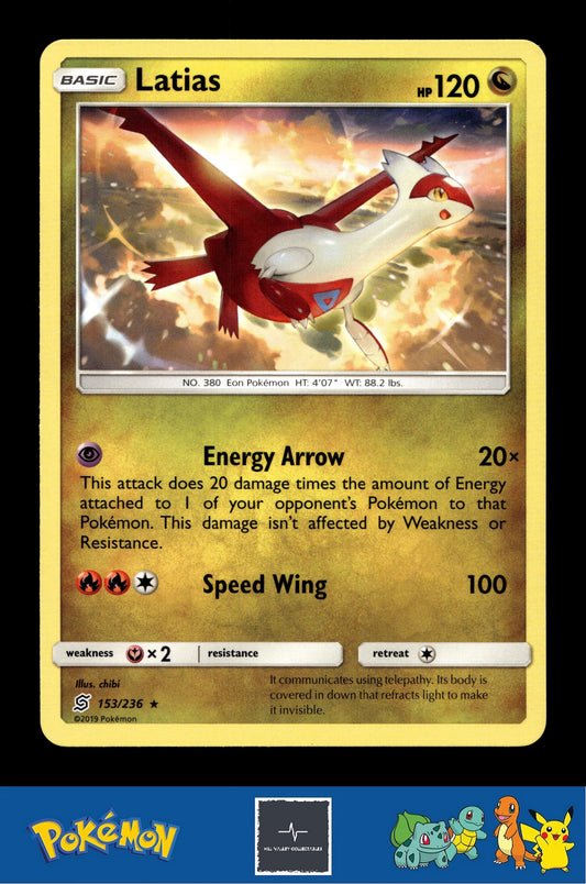 2019 Pokemon SM Unified Minds 153/236 Latias