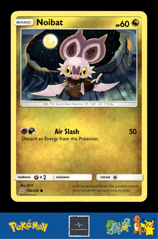 2019 Pokemon SM Unified Minds 158/236 Noibat