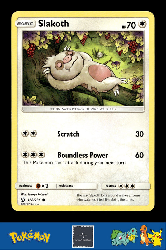 2019 Pokemon SM Unified Minds 168/236 Slakoth