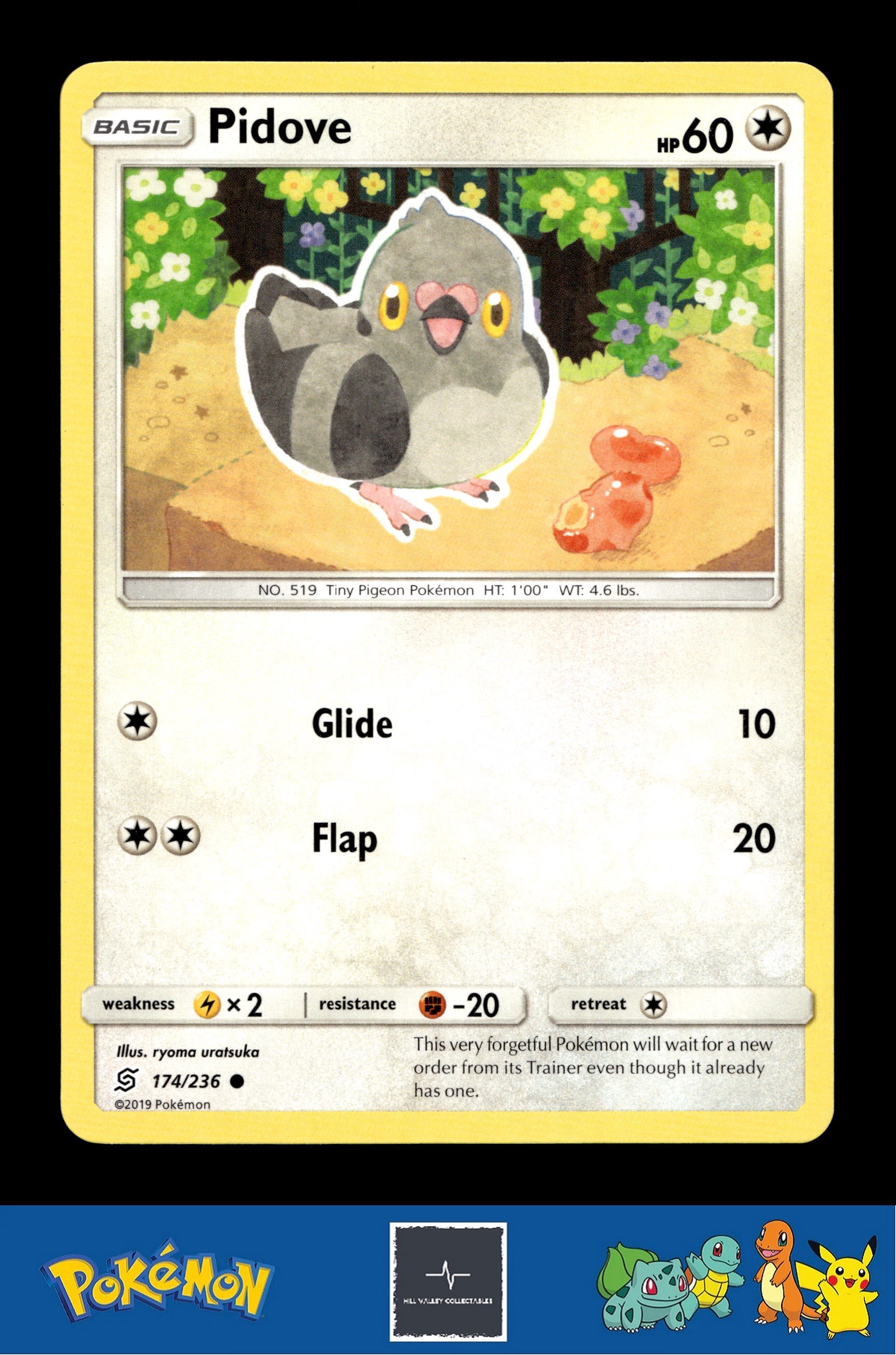 2019 Pokemon SM Unified Minds 174/236 Pidove