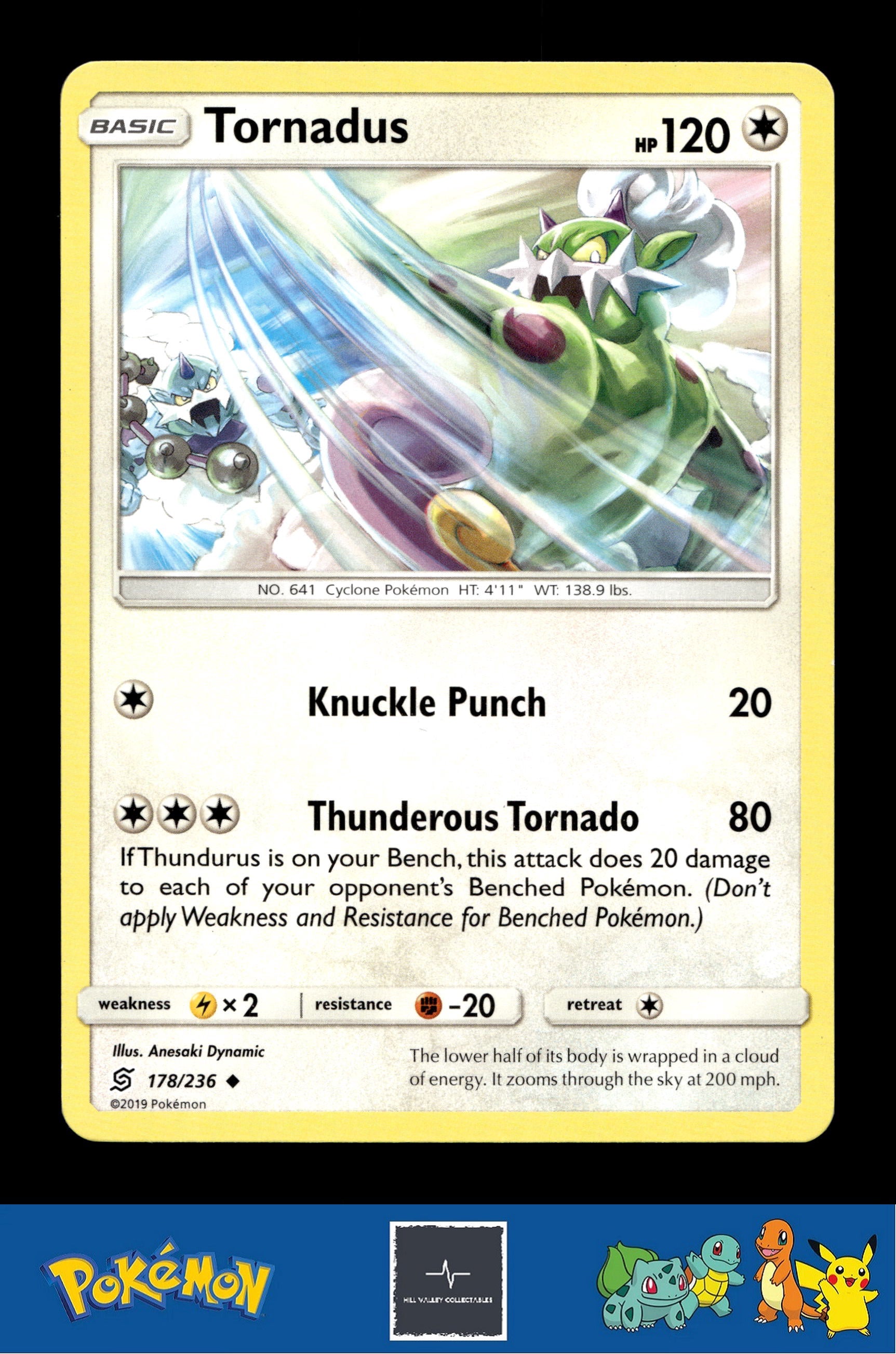 2019 Pokemon SM Unified Minds 178/236 Tornadus