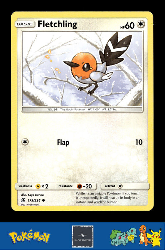 2019 Pokemon SM Unified Minds 179/236 Fletchling