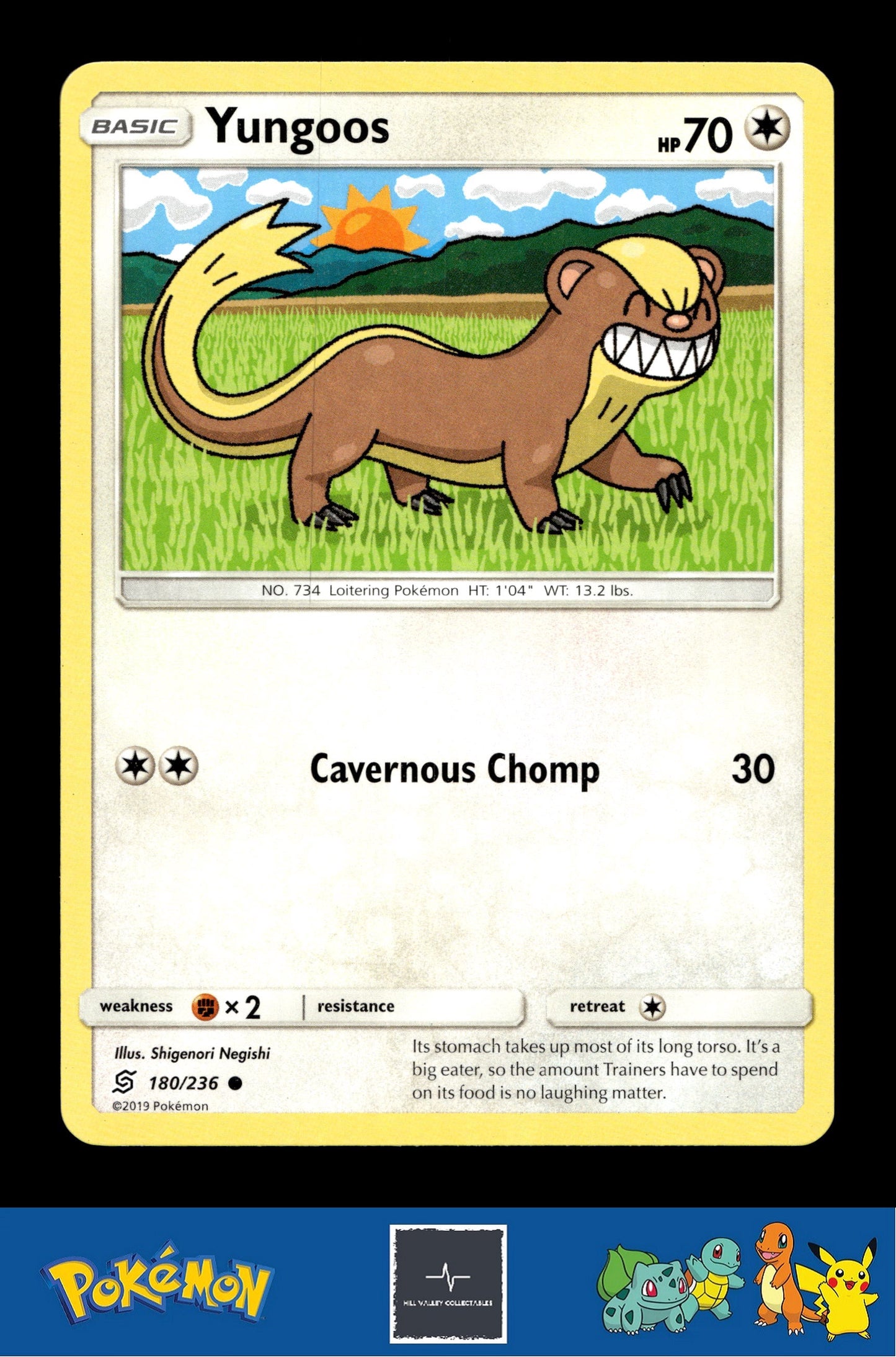 2019 Pokemon SM Unified Minds 180/236 Yungoos