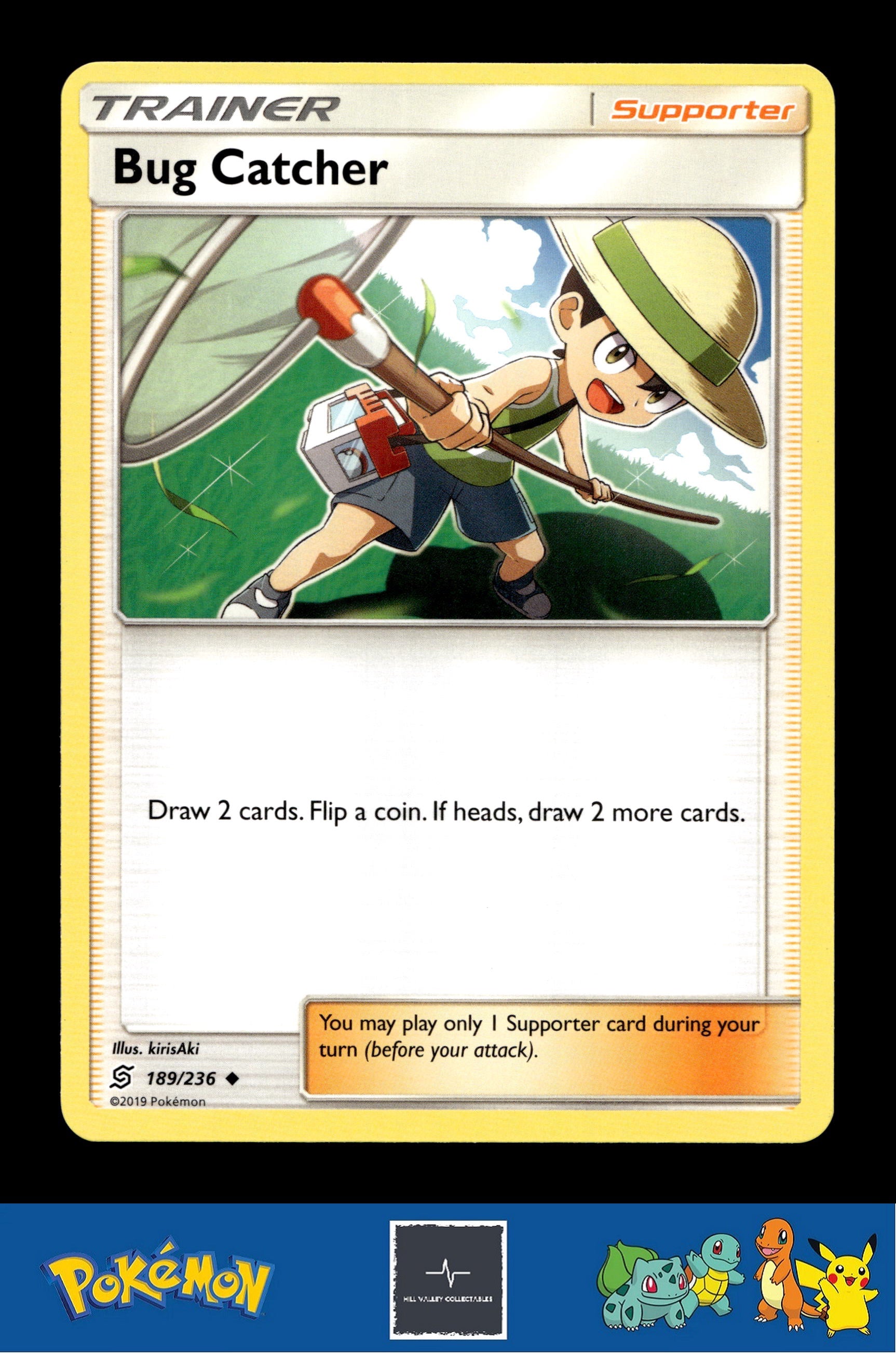 2019 Pokemon SM Unified Minds 189/236 Bug Catcher