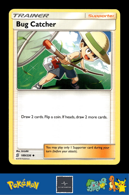 2019 Pokemon SM Unified Minds 189/236 Bug Catcher
