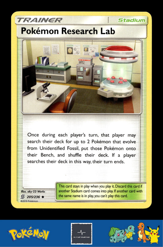 2019 Pokemon SM Unified Minds 205/236 Pokemon Research Lab