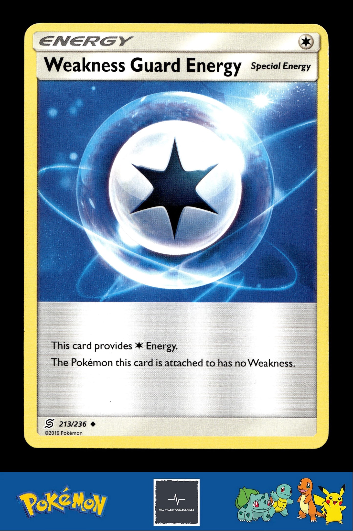 2019 Pokemon SM Unified Minds 213/236 Weakness Guard Energy
