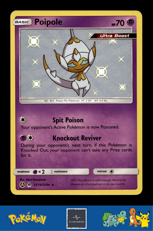 2019 Pokemon SM Hidden Fates SV19/SV94 Poipole