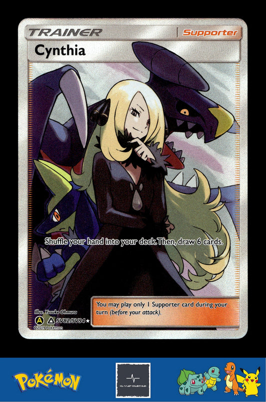 2019 Pokemon SM Hidden Fates SV82/SV94 Cynthia