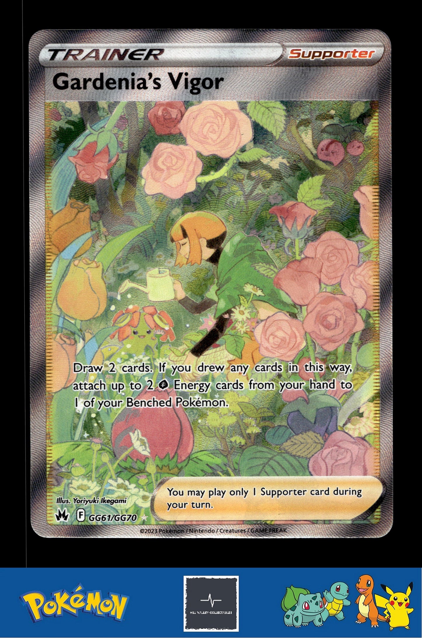 2023 Pokemon SWSH Crown Zenith GG61/GG70 Gardenia's Vigor