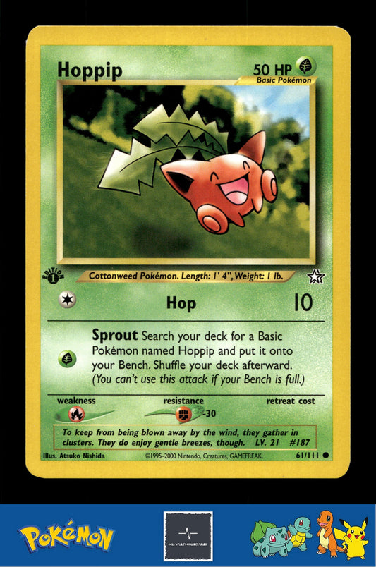 2000 Pokemon WotC Neo Genesis 61/111 Hoppip 1st Ed