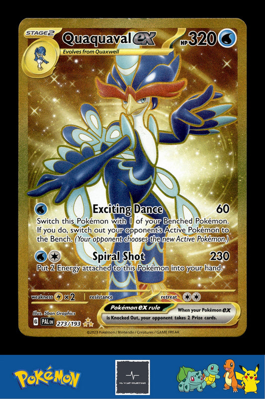 Pokemon PALen Paldea Evolved 273/193 Quaquaval ex