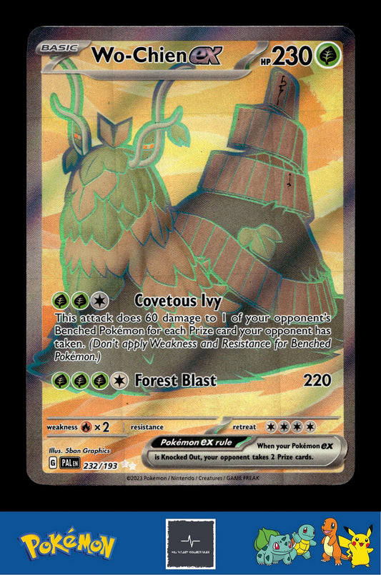 Pokemon PALen Paldea Evolved 232/193 Wo-Chien ex